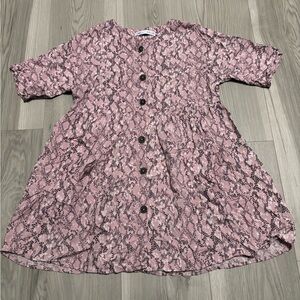 Zara Girls Button Down Dress Size 9